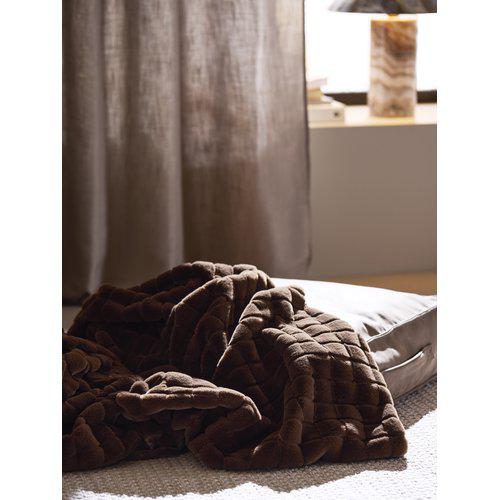 Manta 'Luna' 120x150 - Marrón