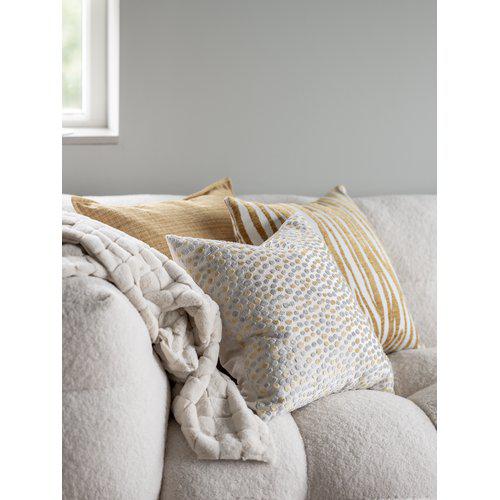 Funda de cojín 'Pongo' 45x45 - Amarillo