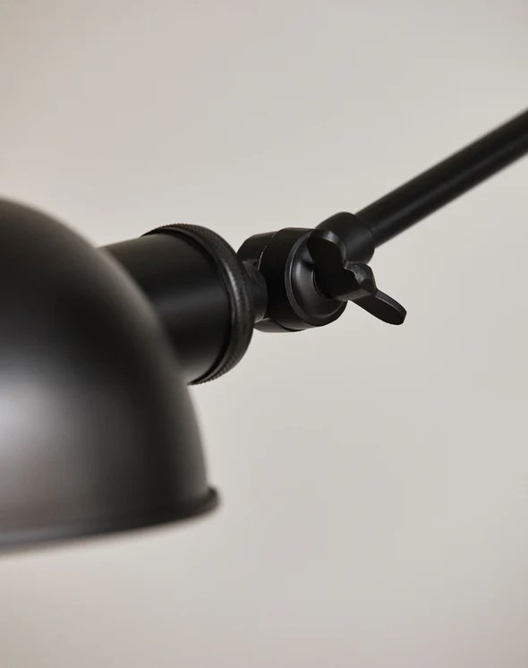 Aplique de pared 'Aura' - Negro