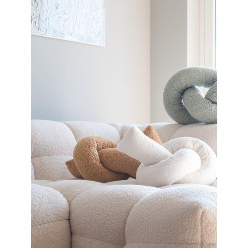 Cojín decorativo 'Knut' 45x30x20 - Turquesa