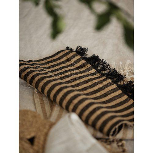 Camino de mesa 'Adam' 33x120 - Negro