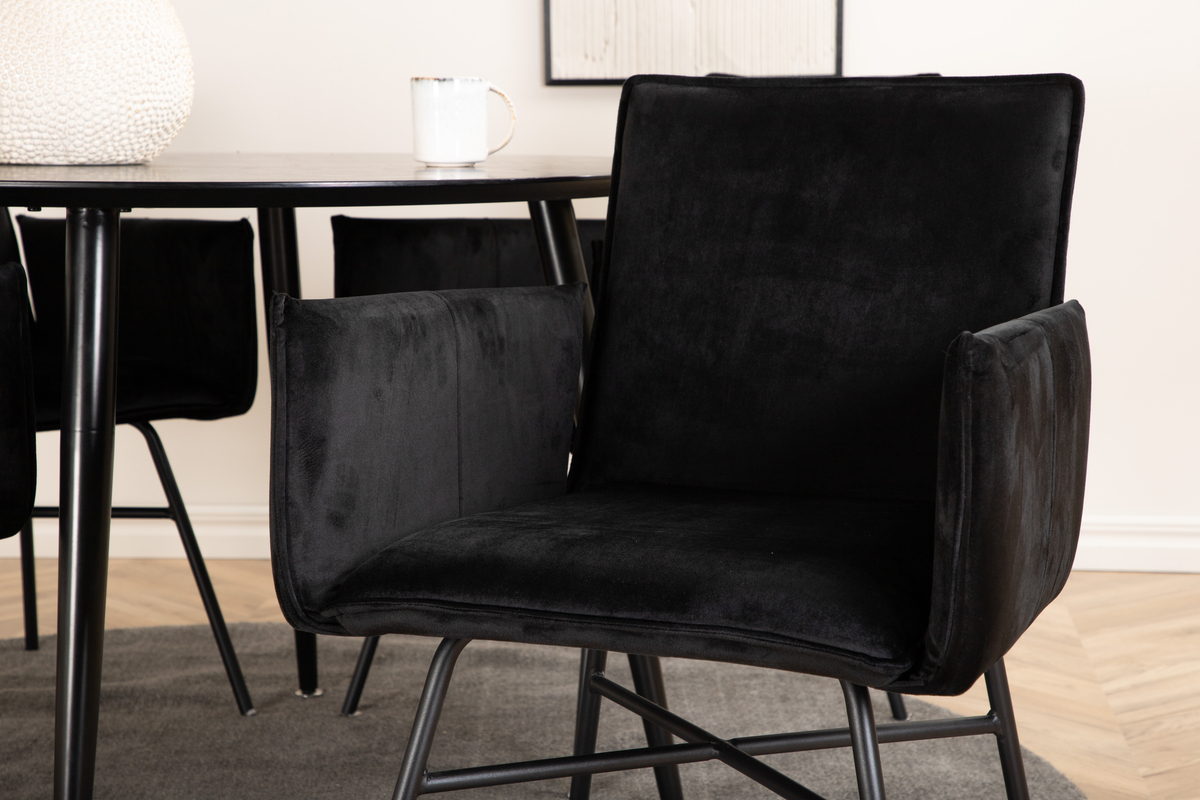 Silla 'Dingle' - Negro