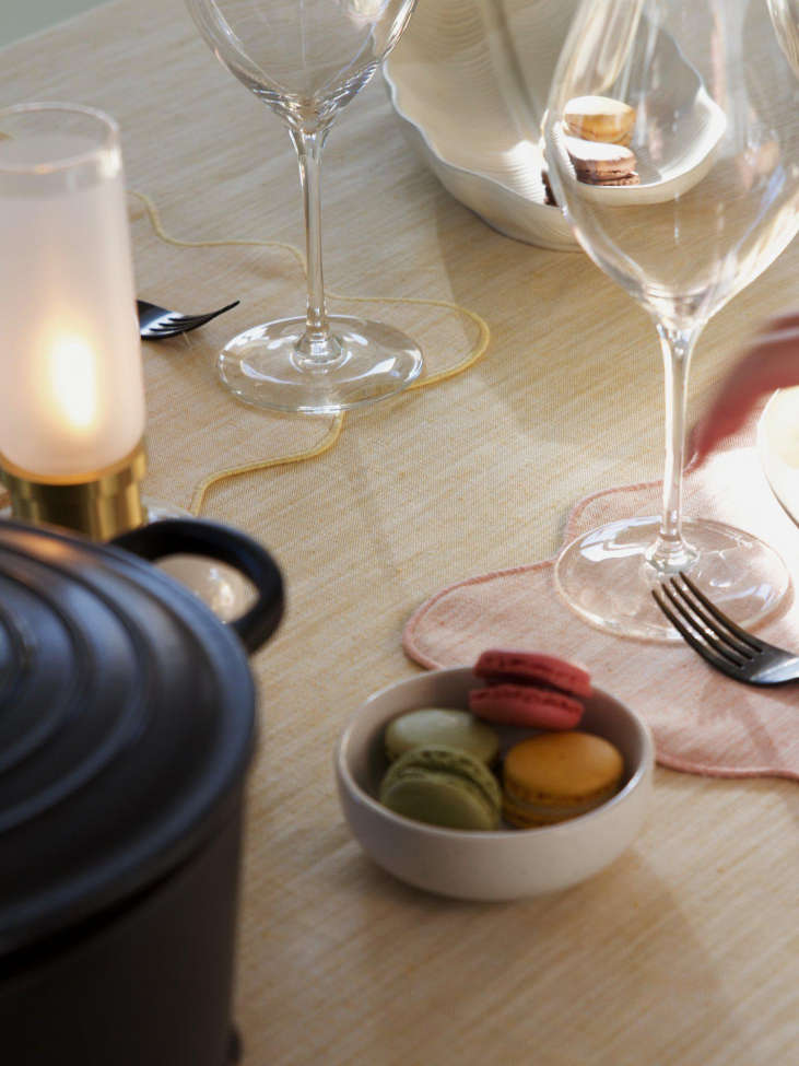 Mantel 'Sabina' 160x280cm - Amarillo