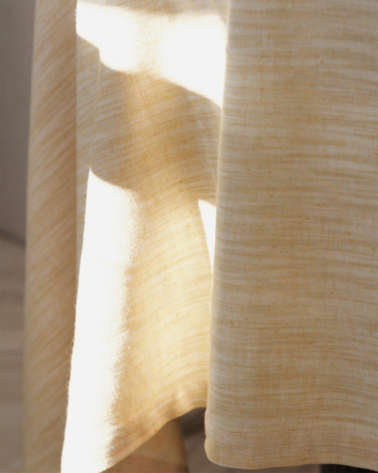 Mantel 'Sabina' Redonda 200cm - Amarillo