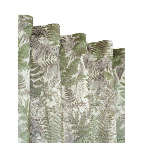 Cortina 'Tilly' 2-pack 135x270 - Verde