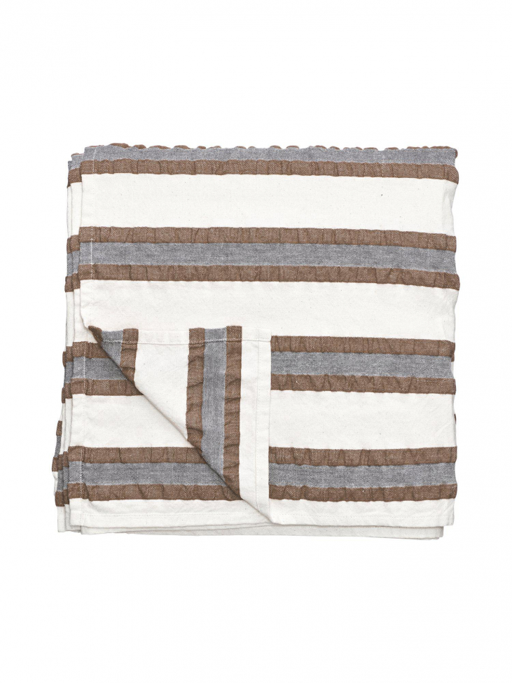 Mantel 'Lollo' 145x280 - Marrón