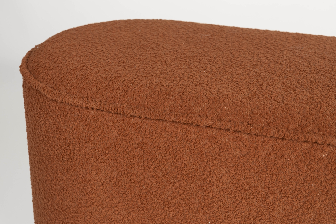 Banco 'Marcos' - Rojo/marrón