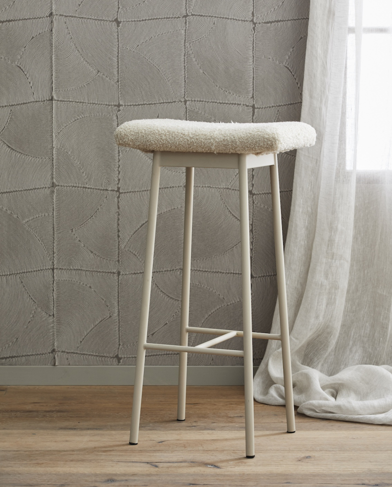 Taburete 'Zala' - Beige
