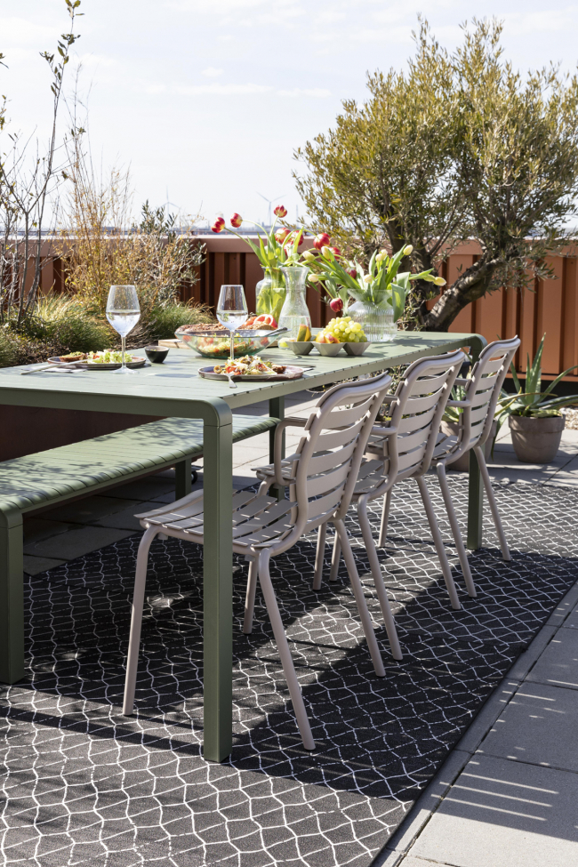 Silla de jardín 'Vondel' - Blanca