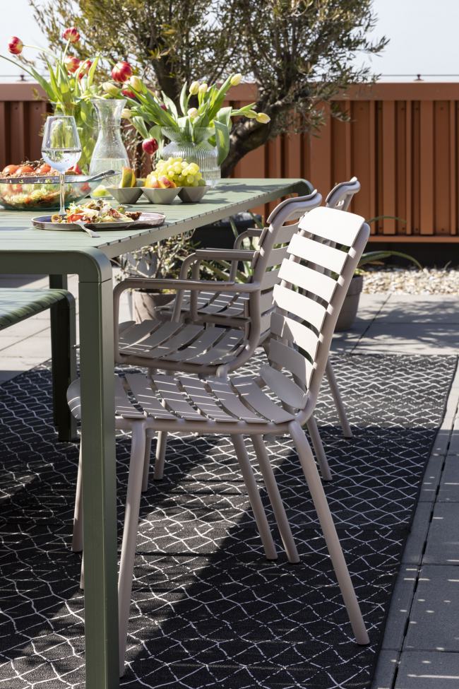 Silla de jardín 'Vondel' - Blanca