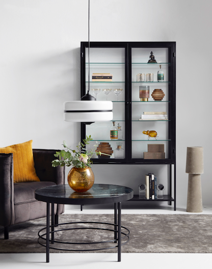 Vitrina 'Nanda' - Negra
