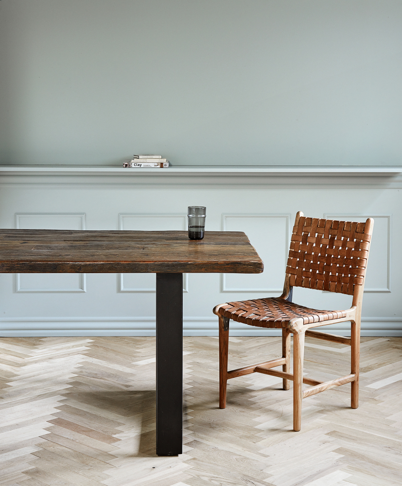 Silla de comedor 'Aya' - Marrón