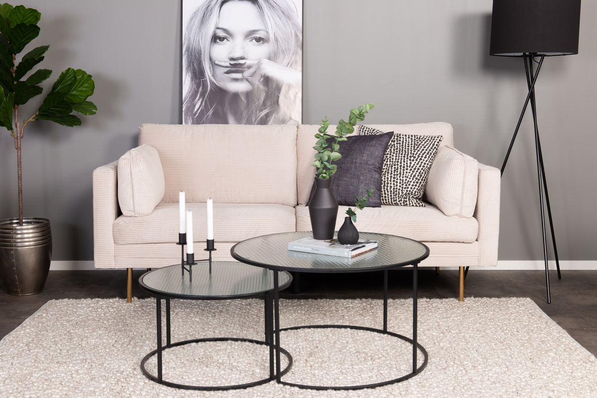 Sofá 'Bjelland' de 3 plazas - Beige