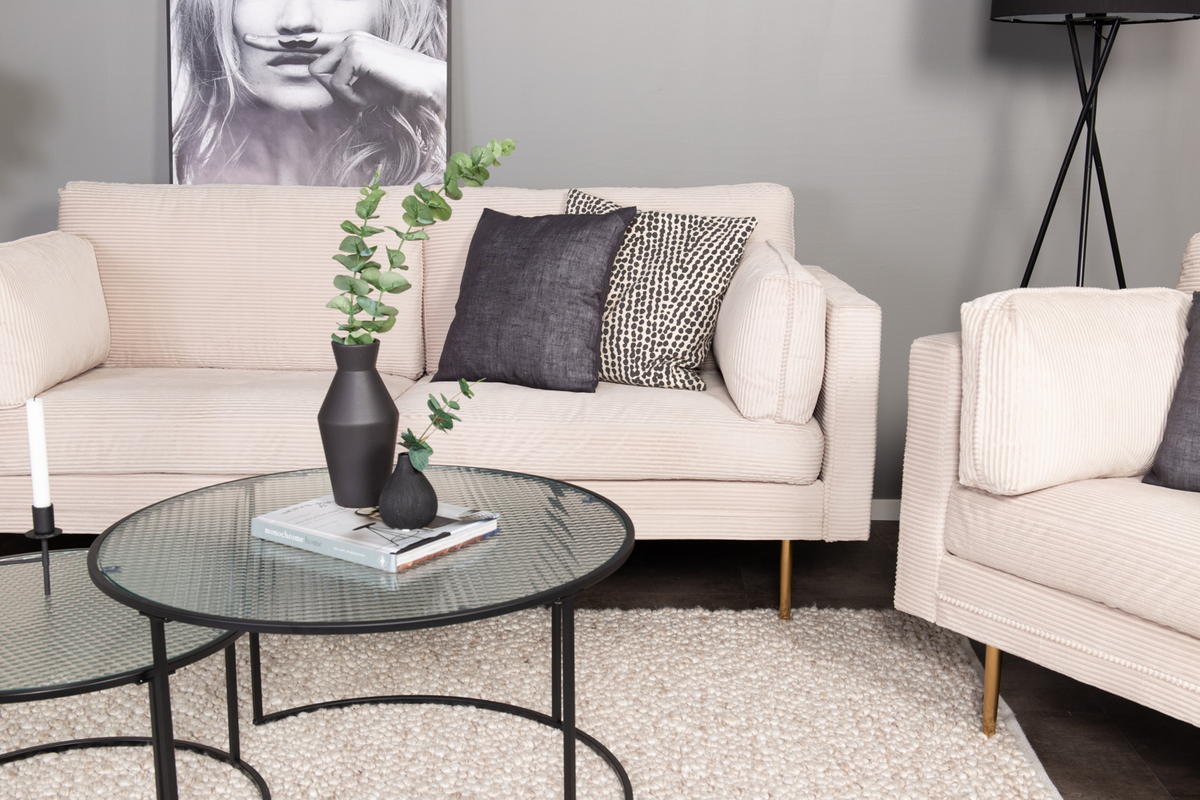 Sofá 'Bjelland' de 3 plazas - Beige