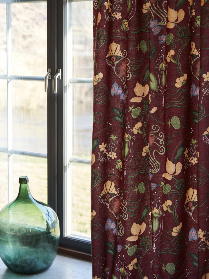 Cortina 'José' 135x240 - Burdeos