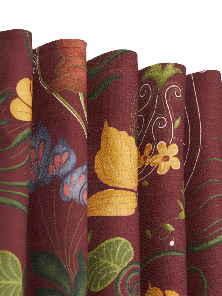 Cortina 'José' 135x240 - Burdeos