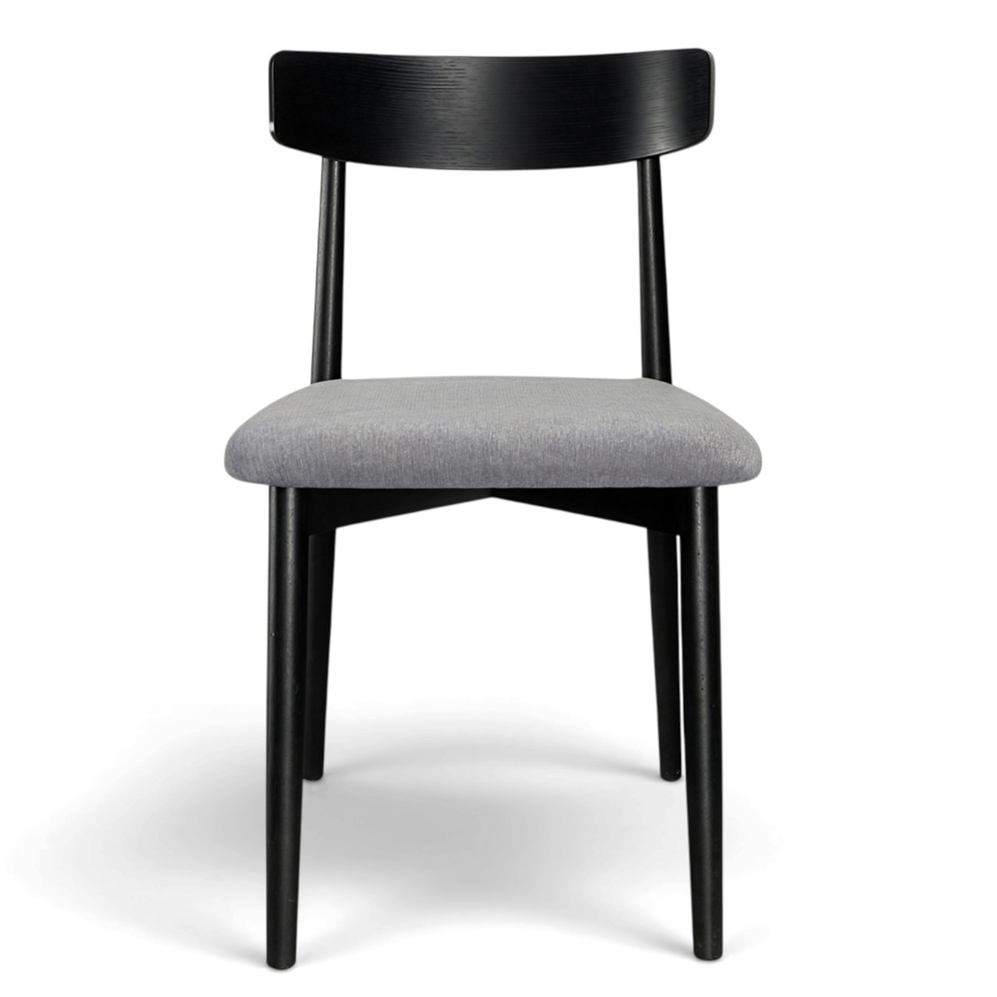 Silla 'Ystad' - Negro/Gris