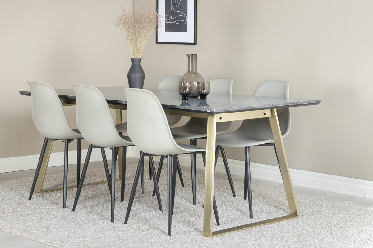 Silla 'Eidsberg' - Gris