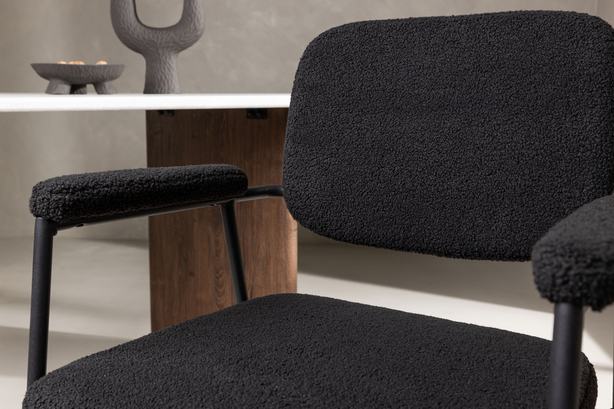 Silla 'Follafoss' - Negro