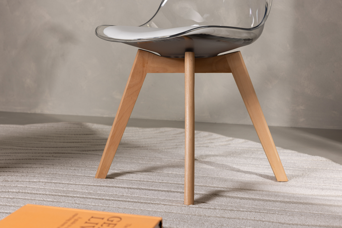 Silla 'Edvin' - Transparente