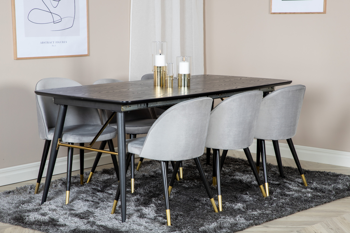 Silla 'Elverum' - Gris