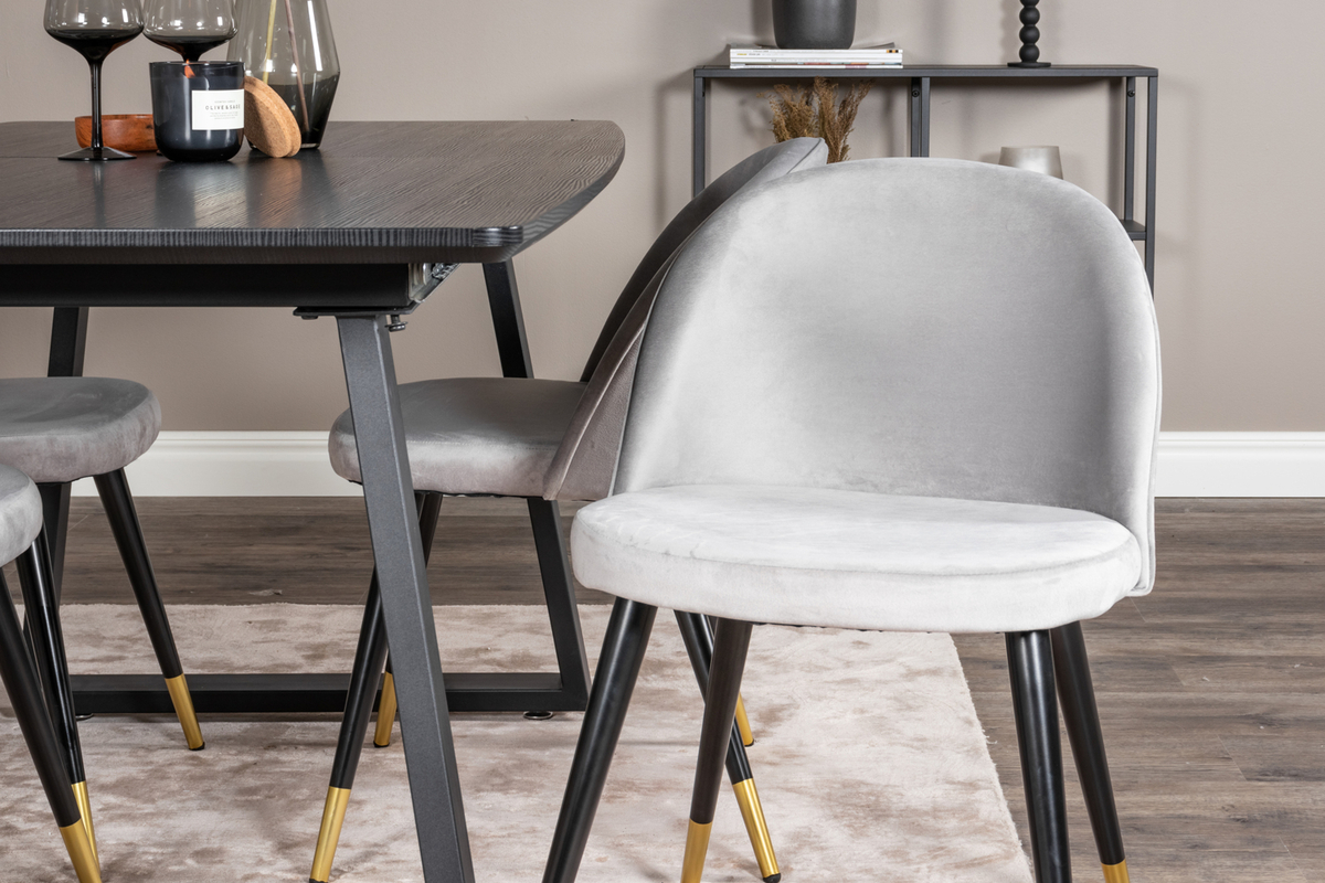 Silla 'Elverum' - Gris