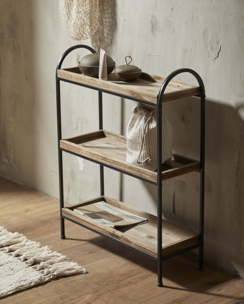 Estante 'Patna' - Hierro/Madera