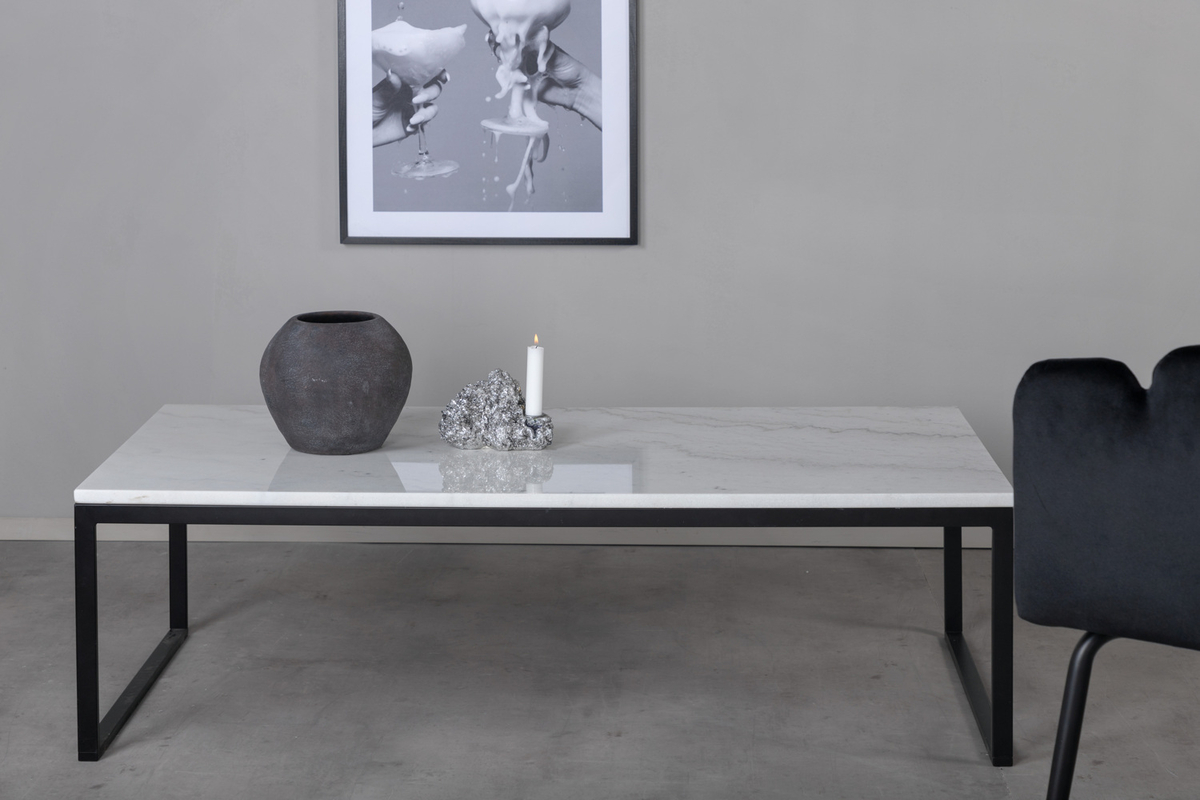 Mesa de café 'Ebba' 60x120 - Blanco