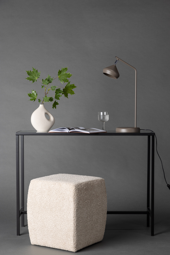 Lámpara de mesa 'Kalix' - Ante