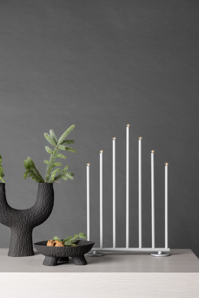 Candelabro de Adviento 'Åkinge' - Plata