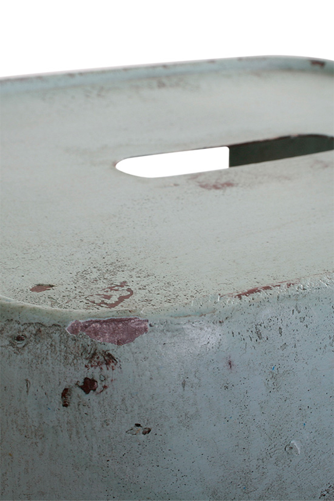 Taburete 'Marseille' 70cm - Turquesa