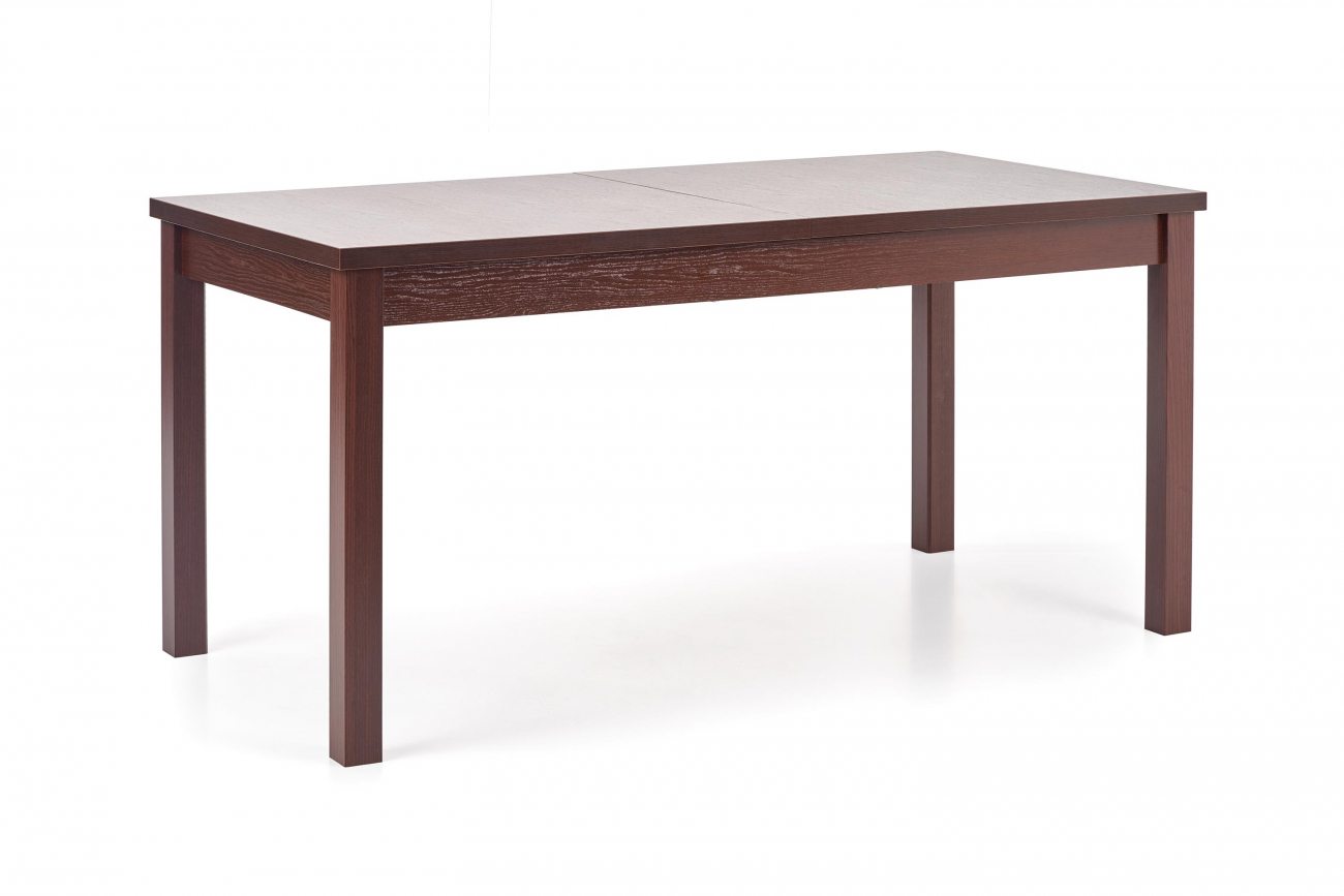 Mesa de comedor 'Dark Walnut' 118-158x75cm - Marrón oscuro