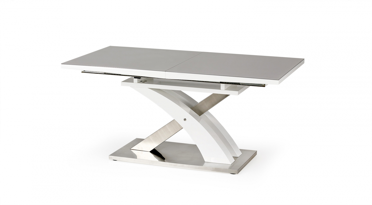 Mesa de comedor 'Sandor' 160-220cm - Blanco