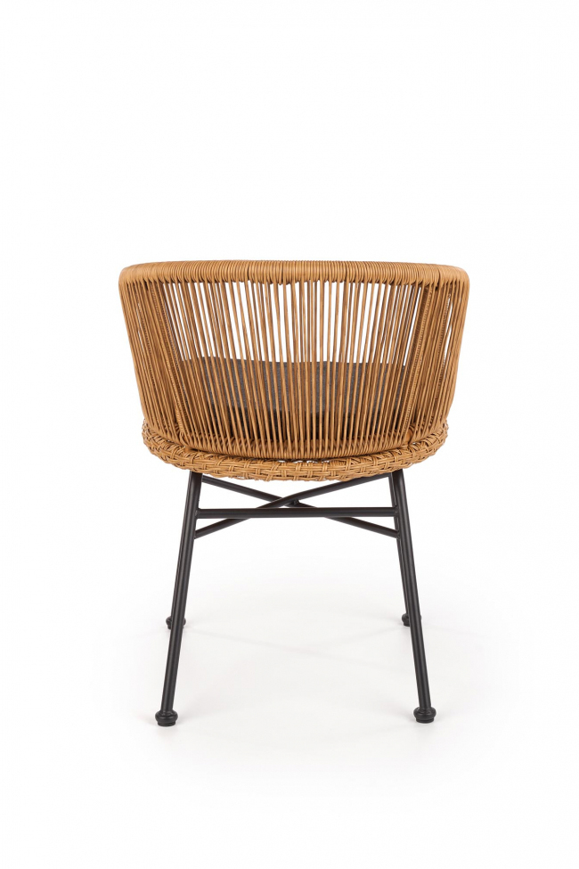 Silla 'Country' - Natural/Negro