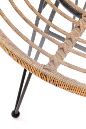 Mesa de jardín 'Falcon' - Natural