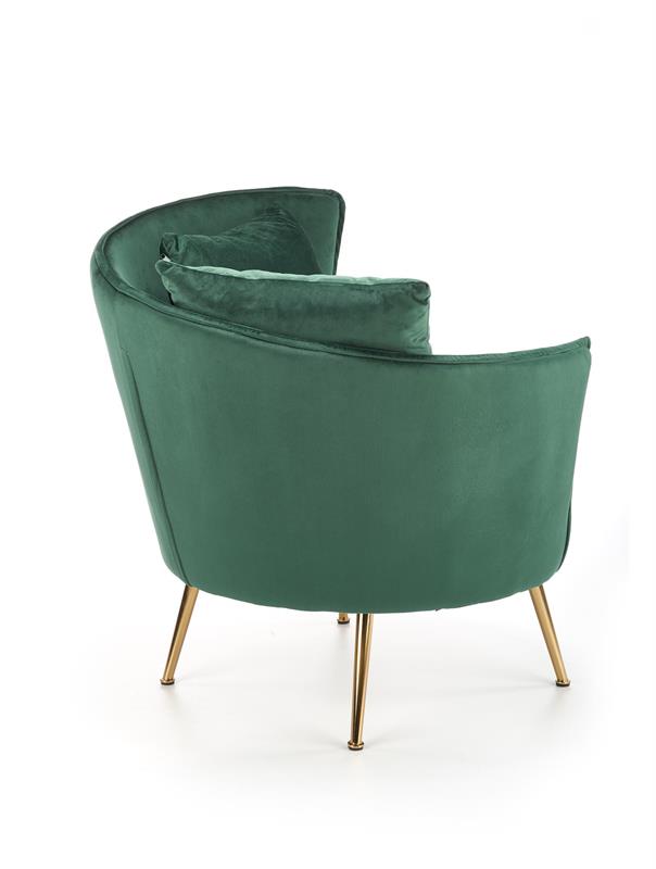 Sillón 'Almond' - Verde oscuro