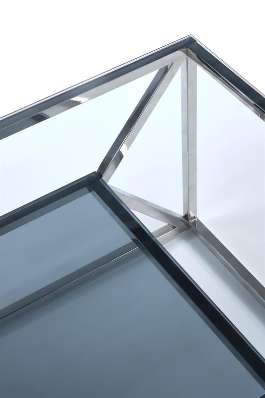 Mesa de centro 'Aurora' - Plata