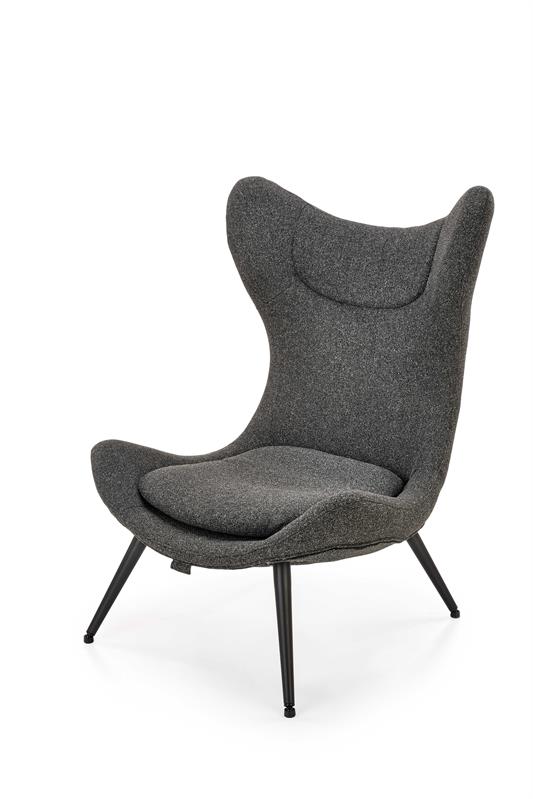Sillón 'Alav' - Gris oscuro