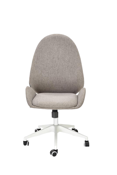 Silla de oficina 'Orotavo' - Gris/Blanco
