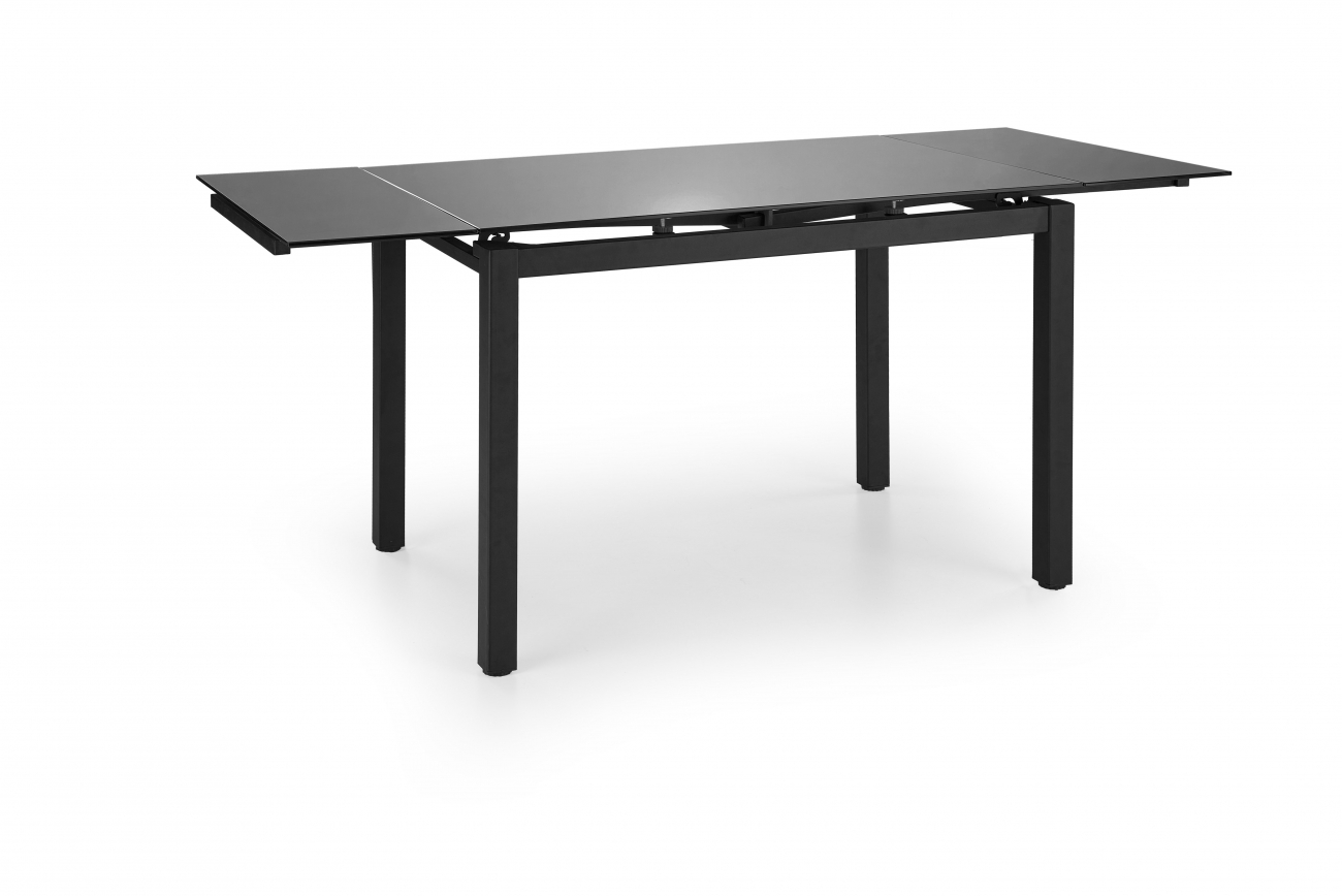 Grupo de comedor 'Jasper' 110-170cm - Negro/gris