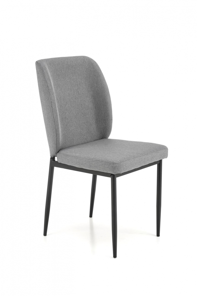 Grupo de comedor 'Jasper' 110-170cm - Negro/gris