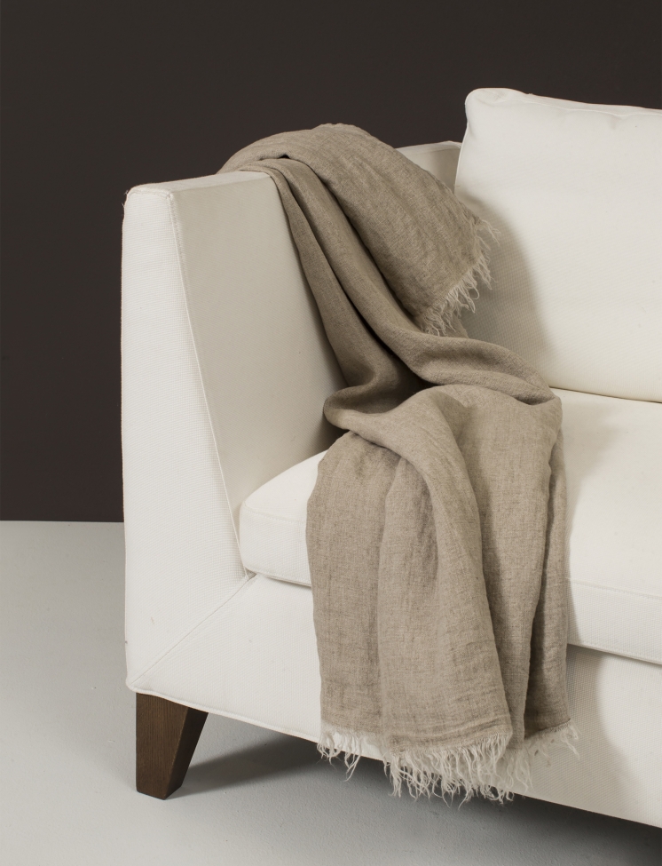 Manta 'Levelin' 140X240 - Natural