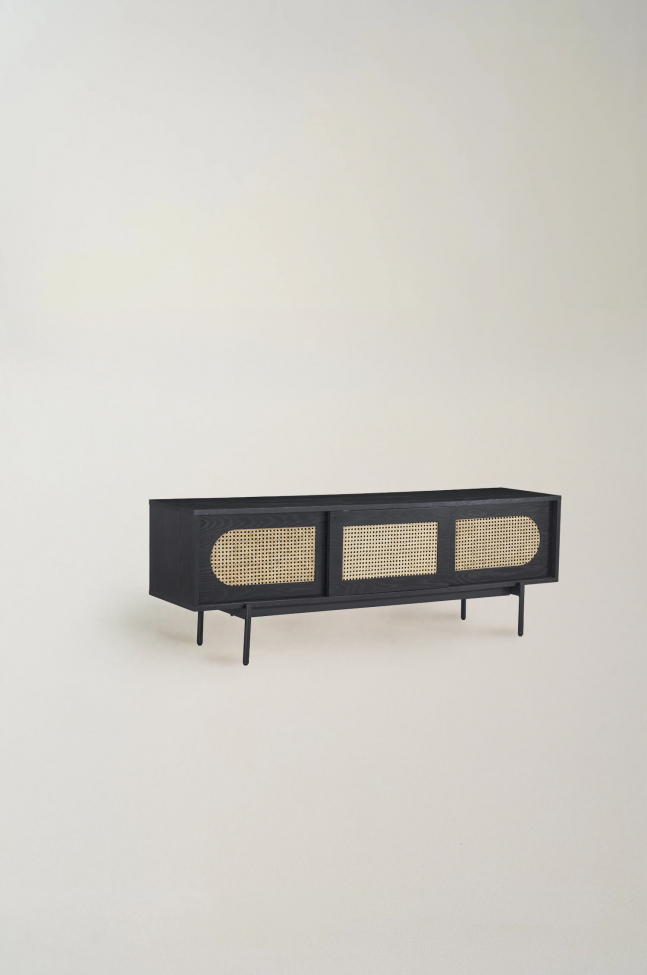 Mesa de TV 'Trend' - Negro/Natural