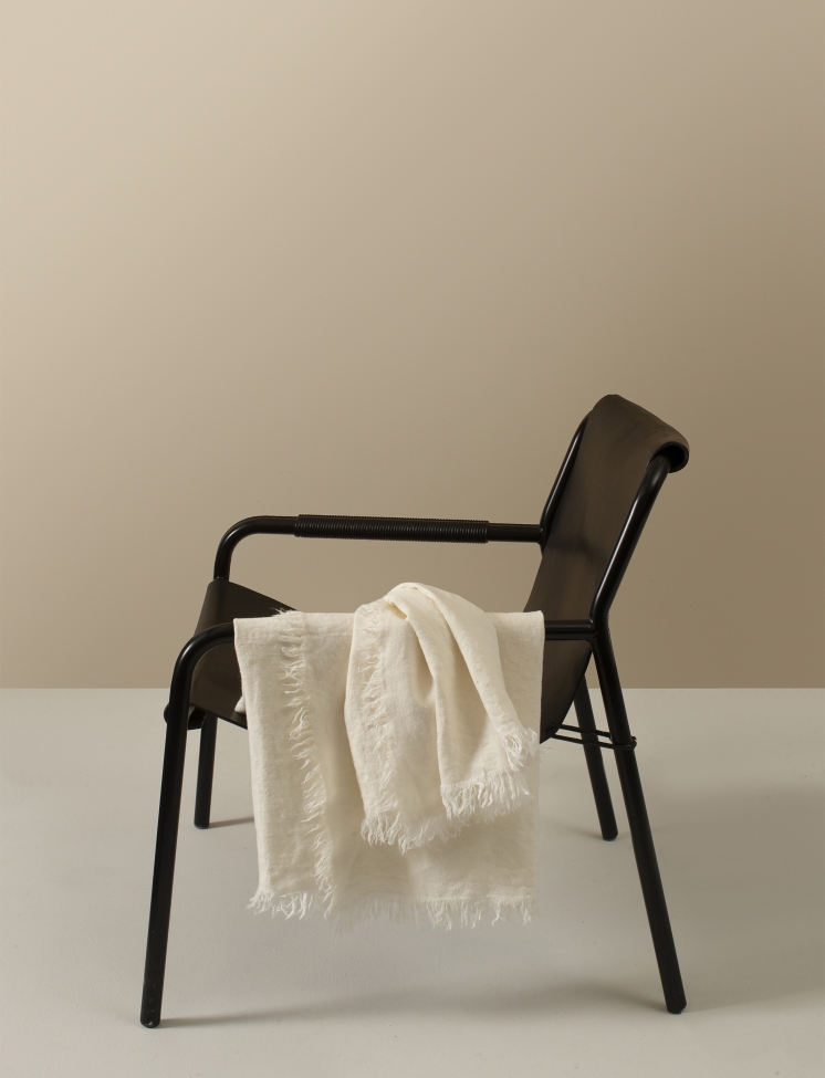 Manta 'Merlin' 130x170 - Blanco