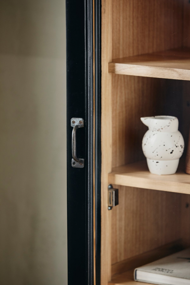 Vitrinskåp 'Viva' - Negro