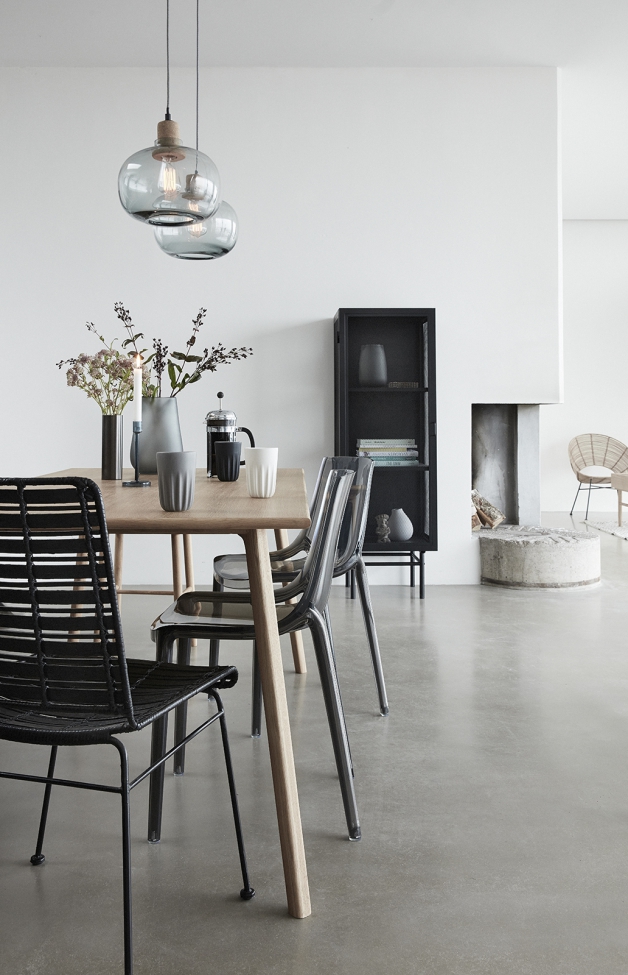 Vägghylla 'Edge Single' - Negro