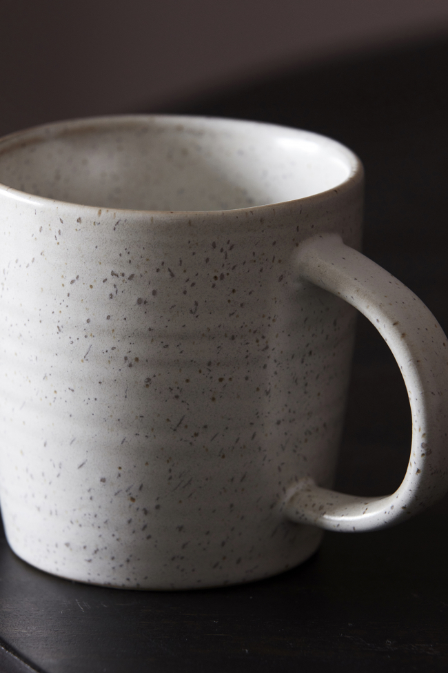Taza 'Pion' - Gris/Blanco