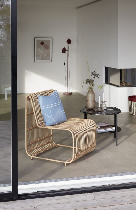 Mesa auxiliar 'Smoked' - Mármol