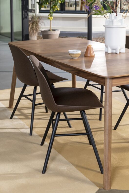 Mesa 'Glimpse' 120-162x80cm - Natural