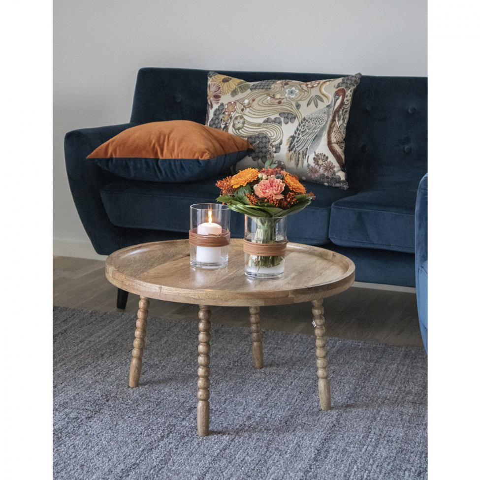 Mesa de centro 'Jammu' - Natural/Madera